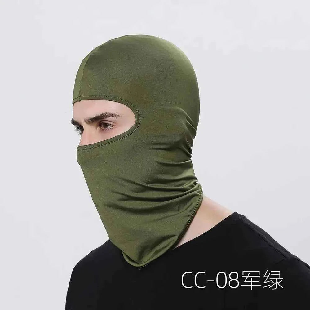 Balaclava Motorcycle Face Mask Moto Helmet Bandana Hood Ski Neck Full Face Mask Windproof Dustproof Face Shield Men's Biker Mask