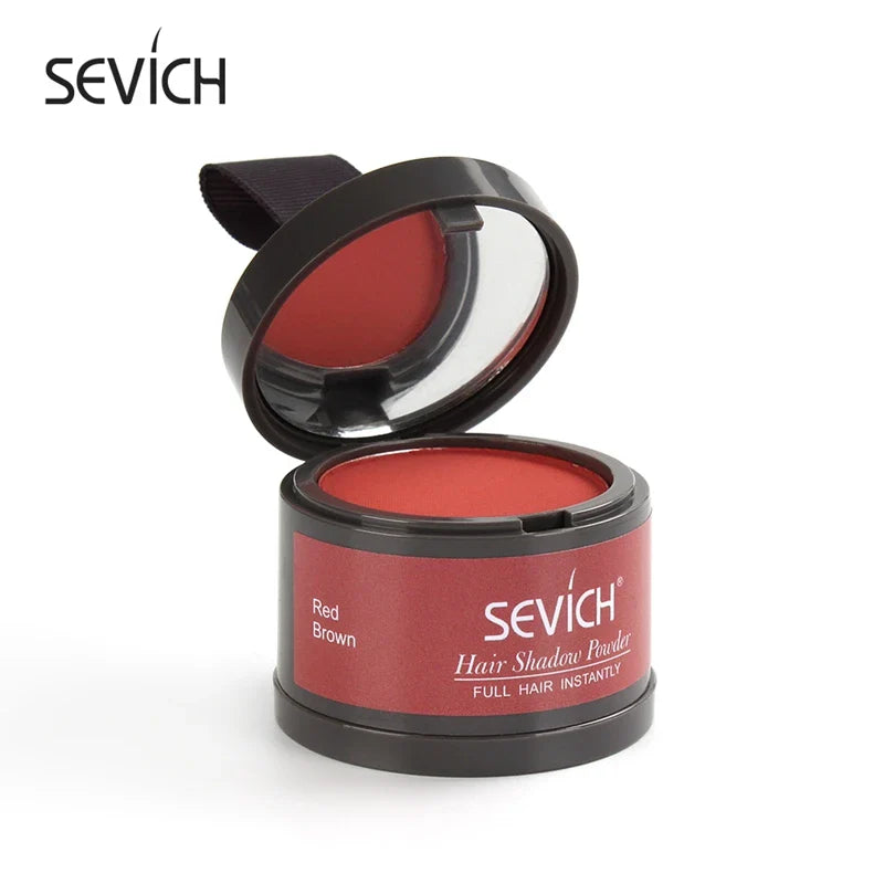Sevich Waterproof Beard Filler Beard Hair Shadow Powder Root Cover Up Concealer Fill In Thinning Instantly Modify Fluffy Powder