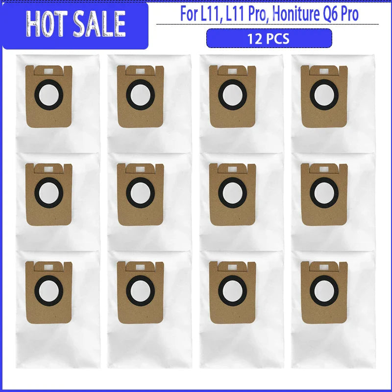Main Side Brush Filter Mop Dust Bag For Imou L11 /L11 Pro /Honiture Q6 Pro/ Laresar L6 Pro/ Airrobo T10+/Arnagar S8 Pro Parts