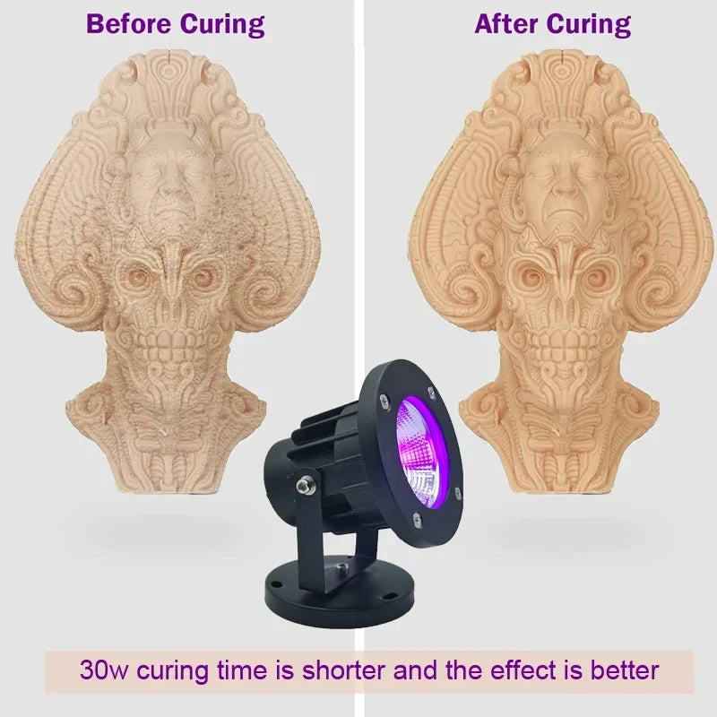 UV LED Lamp with 1.5m Switch Wire Plug for Ultraviolet Light