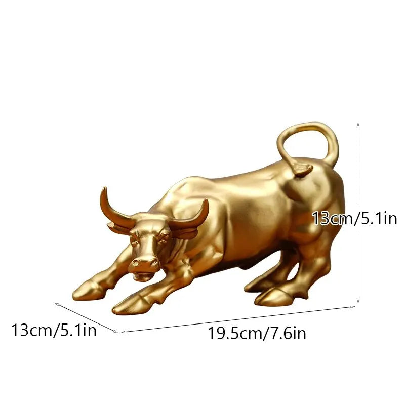 Bull Market Resin Ornaments