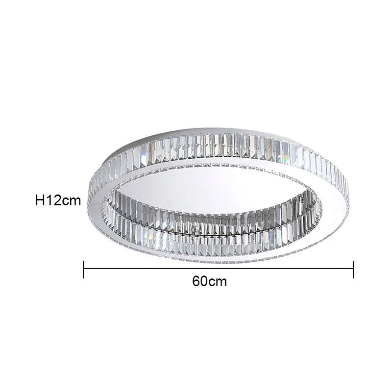 Modern Gold Crystal  Ceiling Chandelier  Led Indoor Lighting Decor