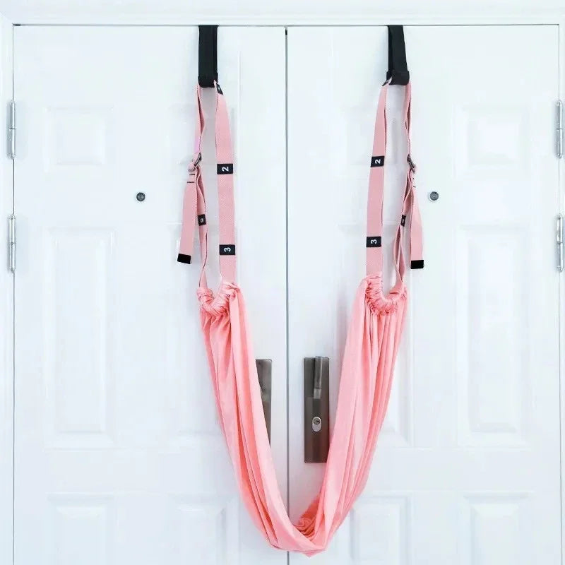 Adjustable Aerial Yoga Strap Hammock Swing Stretching Strap Anti-Gravity Inversion Yoga Hammock Belts Gym Training Device
