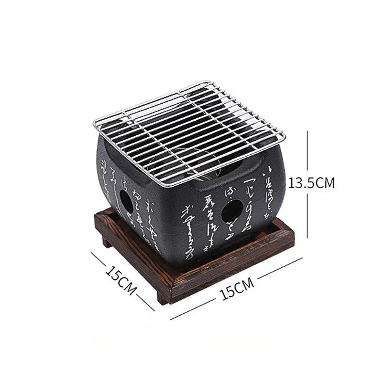 Bbq Grill Outdoors Barbecue Grill Furnace Stove Barbecue Portable Grill Outdoor Stove Save Space Charcoal Furnace High-capacity