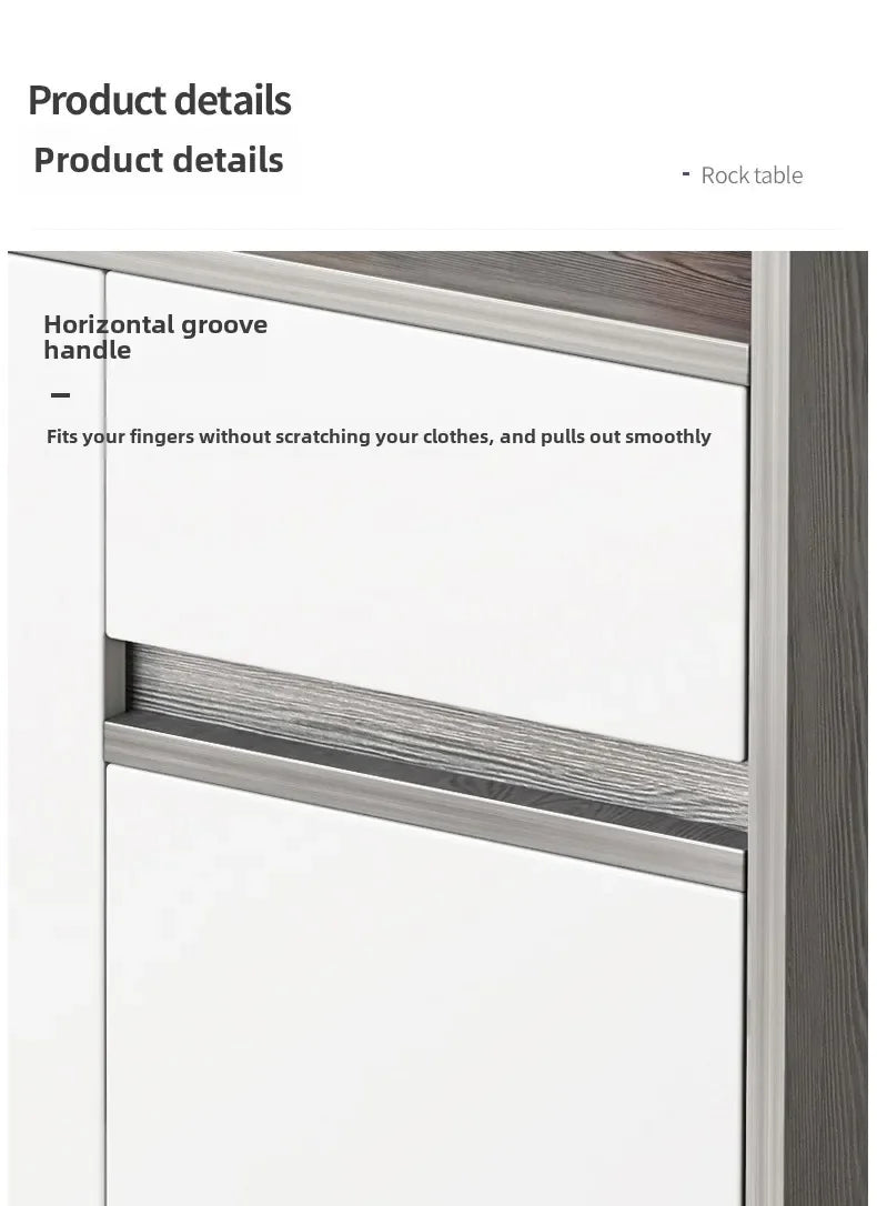 Corridor Shoe Cabinet At The Entrance of The Home Corridor Indoor Entrance Door Entrance Cabinet New Solid Wood Rack Shoe Shelf