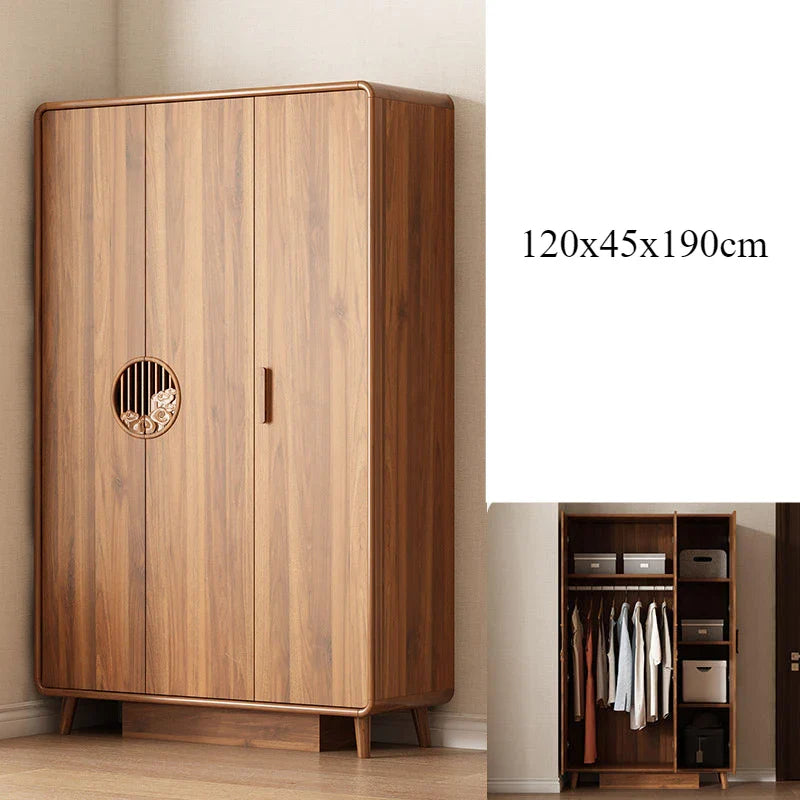 Bedroom Assembly Cupboard Wardrobe Closet Modern Chinese Storage Wardrobe Wooden Locker Room Mueble Organizador Furniture Home