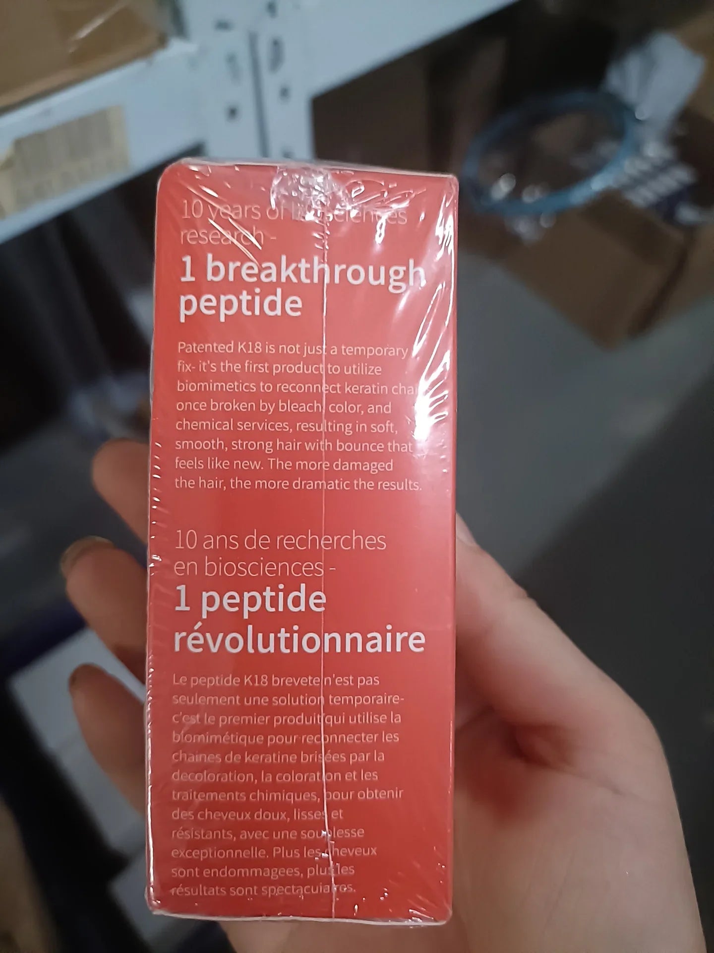 5/1pcs K18 Leave-In Molecular/1*kertain Repair Hair Mask Softens Restores Damaged Hair Deep Keratin Treatment for Hair and Scalp