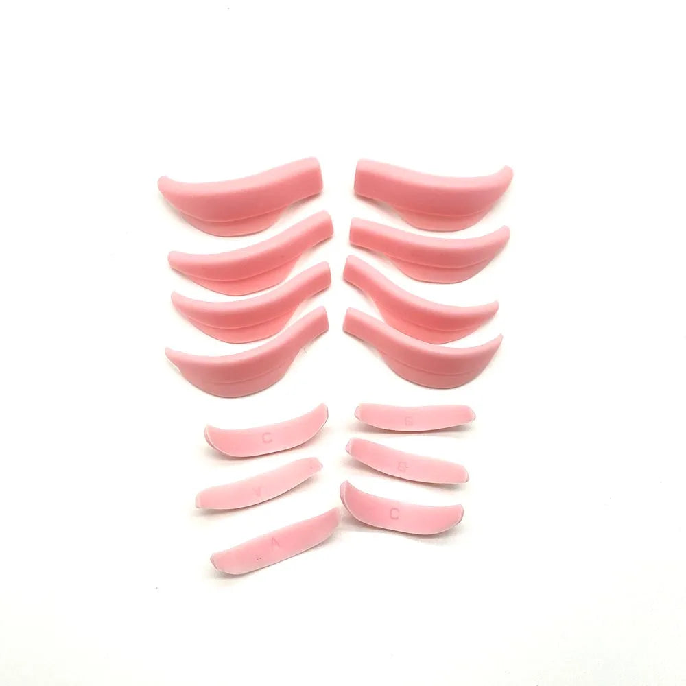 Eyelash Perming Pads Silicone Eyelashes Perm Curler Reusable Lash Lift Shield Pads lash Lifting rods and glue gel