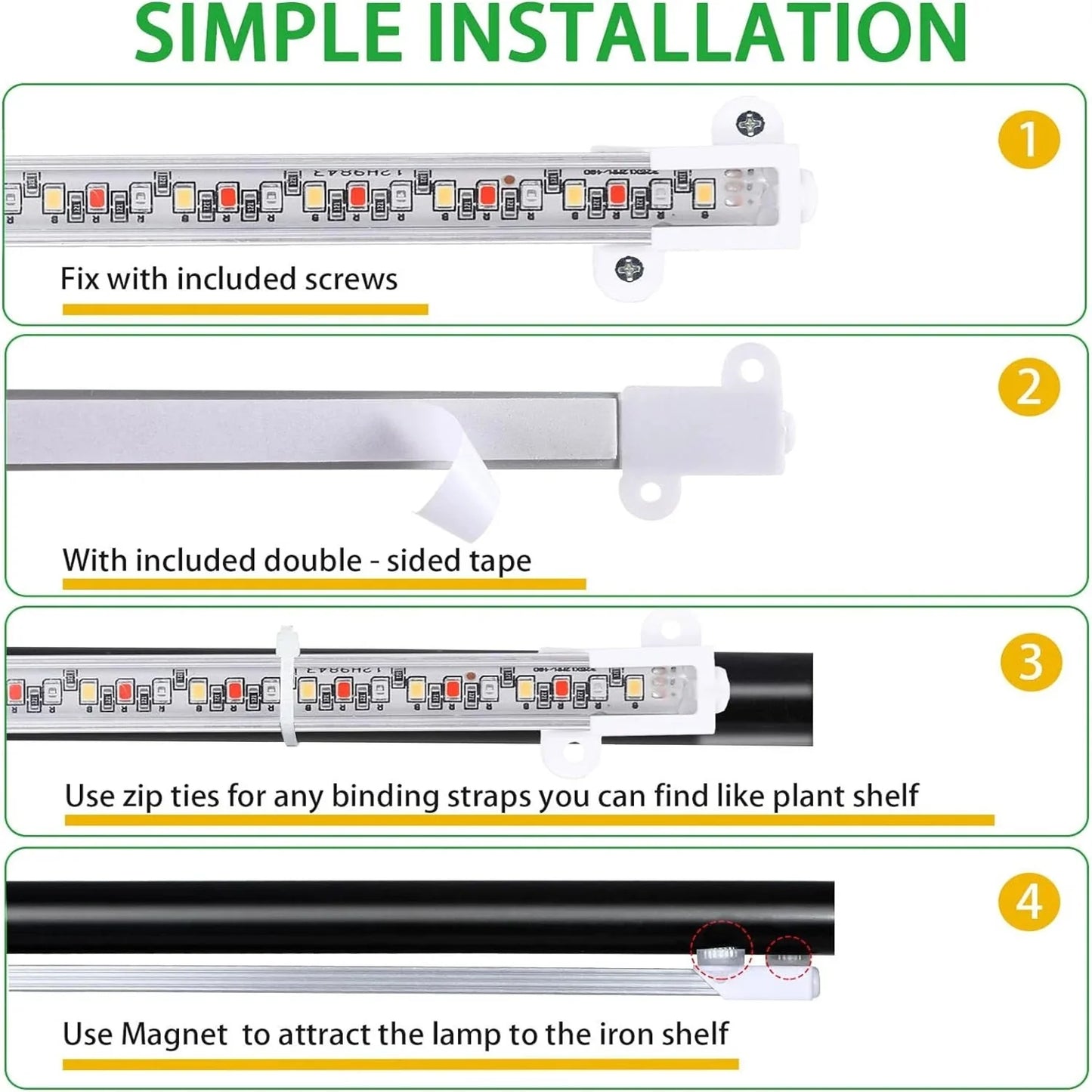 3 Colors Indoor Led Grow Light USB DC5V Timer Phyto Lamp For Plants