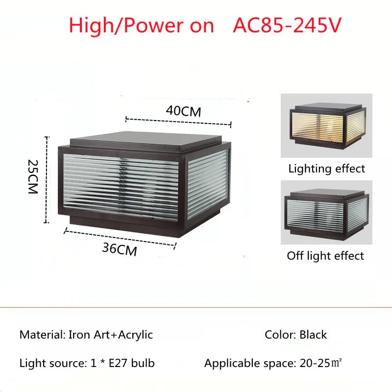 Outdoor LED Solar Door Lamp Waterproof