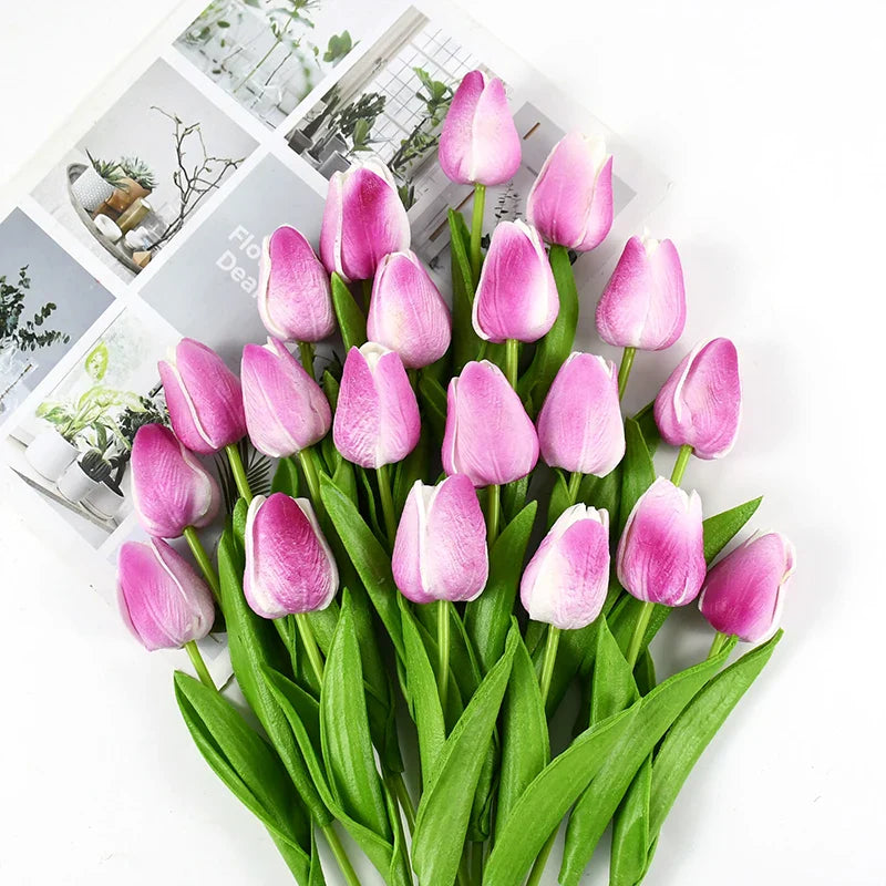 Tulip Flower Artificial Tulip Bouquet
