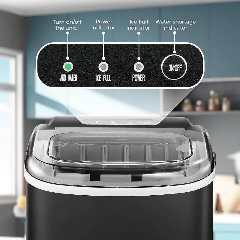 Ice Generator Slush Machine Cube Maker Dry Cubes Making Factory Countertop Cream Mould Snowflake Nugget Crusher Home Margarita