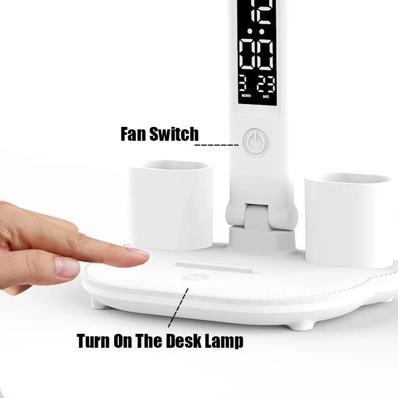 3in1 Multifunction Table Lamp LED Four-headed Folding