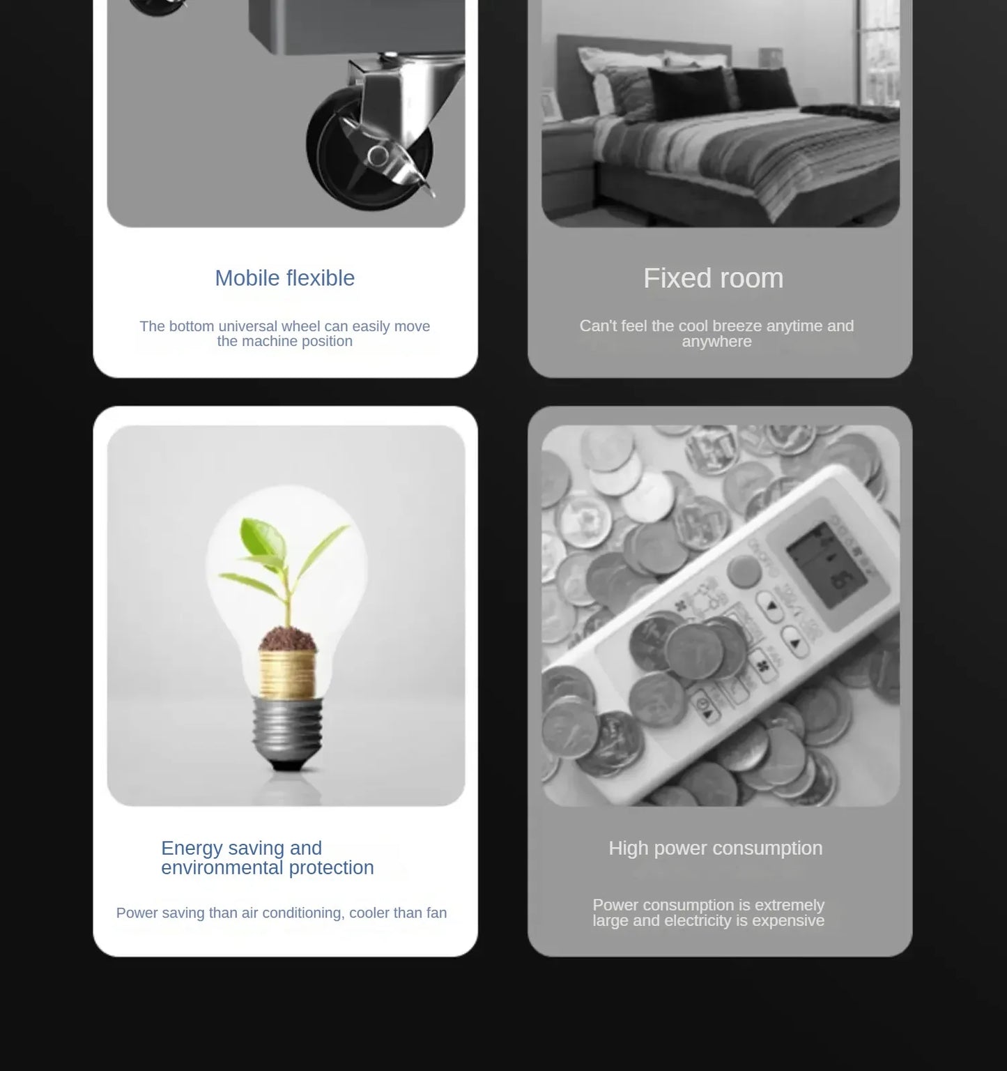 Air Cooler Large Industrial Water Cooler Evaporative Water Cooling Air Conditioner Fan Household Fan Mini Aire Acondicionado