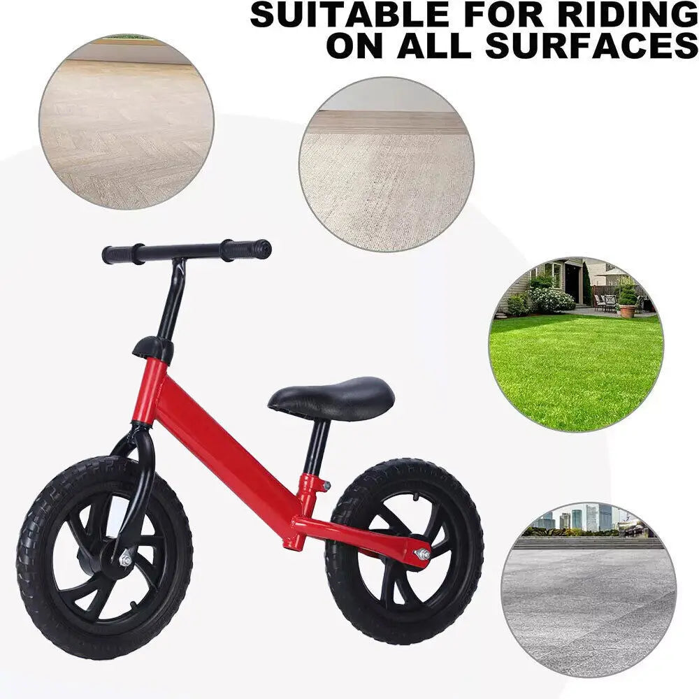 Beginner Toddler Training Kids Balance Bike For 3+ Years Old Girls Boys Children Bike Exquisite Durable Lightweight Toys Gifts