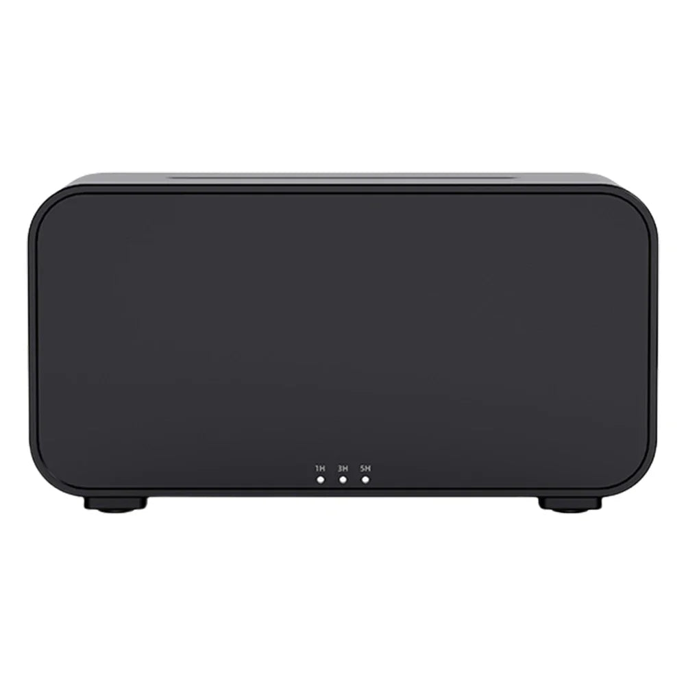 120 ML Flame Oil Diffuser with 7 Colors Light Waterless Auto-Off Diffusers Ultrasonic Aromatherapy Diffuser for Home Yoga Office