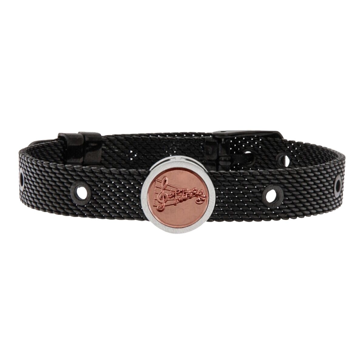 Unisex Bracelet Musician Talent Jewels TJA-4-11-02-2-235 Black