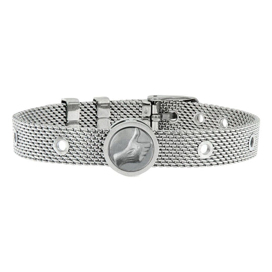 Unisex Bracelet Optimistic Talent Jewels TJA-5-13-03-1-235 Silver