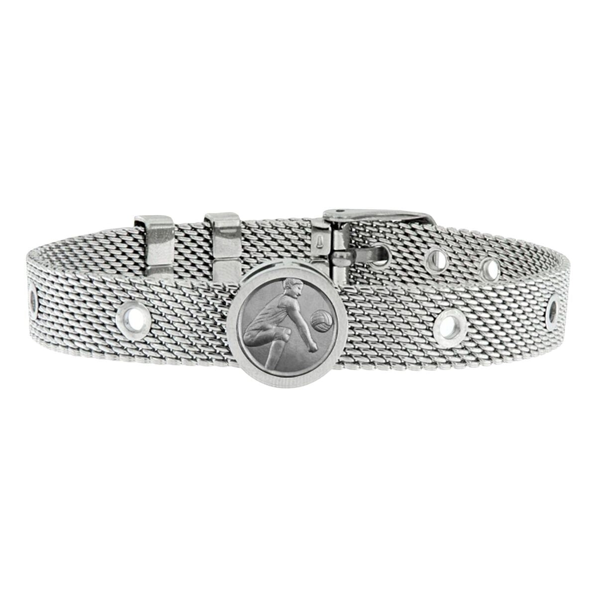 Unisex Bracelet VolleyBall Player Talent Jewels TJA-1-12-03-1-235 Silver