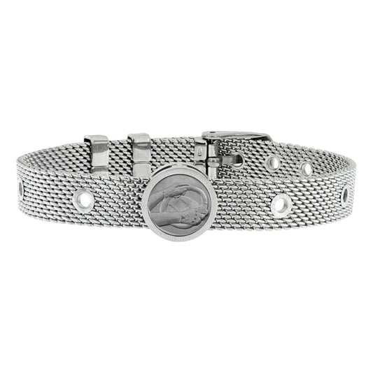 Unisex Bracelet Pilot Talent Jewels TJA-1-14-03-1-235 Silver
