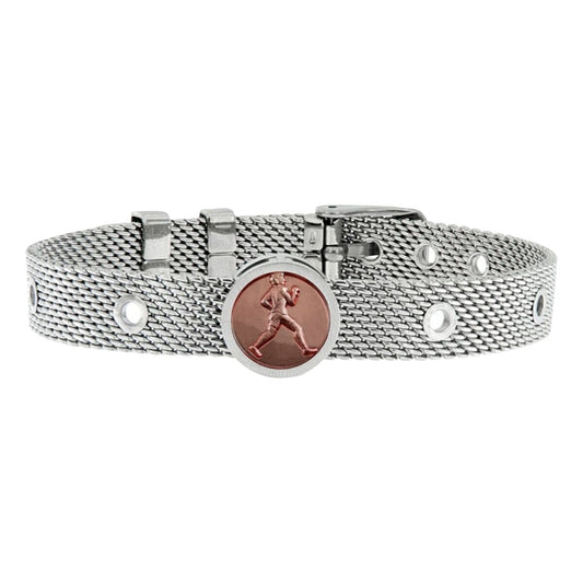 Unisex Bracelet Runner Talent Jewels TJA-1-19-02-1-235 Silver