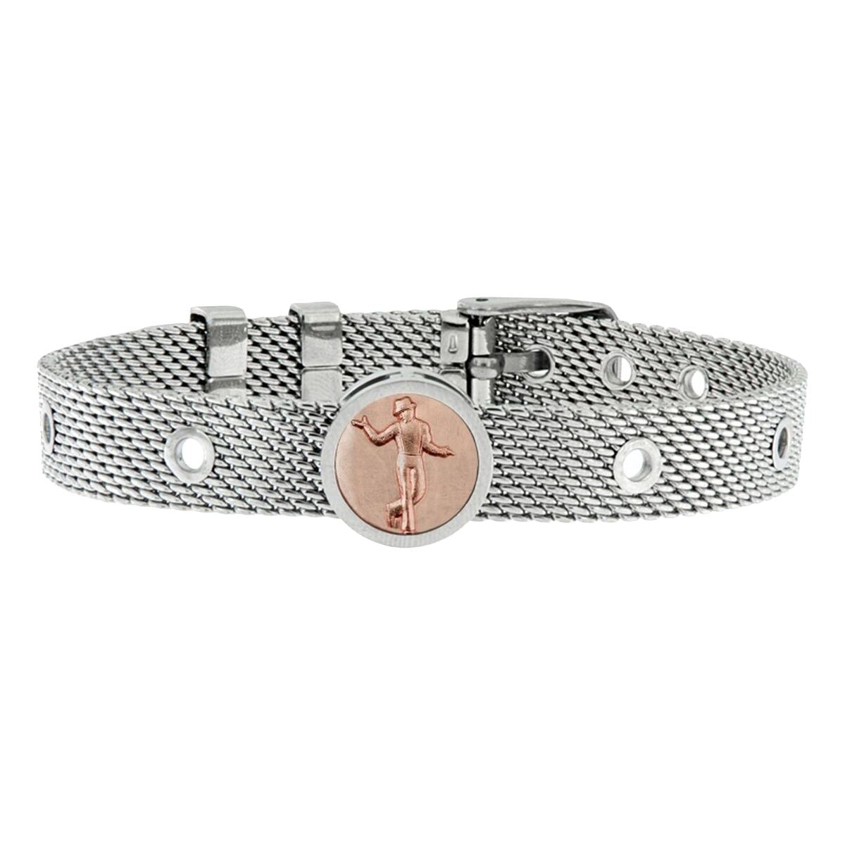 Unisex Bracelet Showman Talent Jewels TJA-3-17-02-1-235 Silver