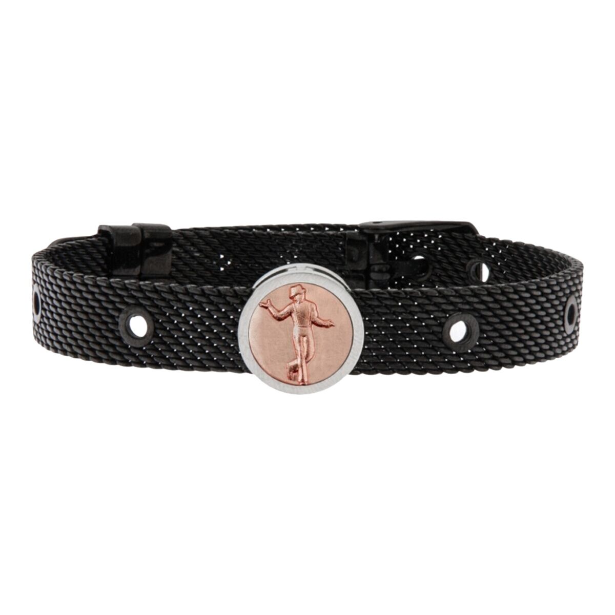 Unisex Bracelet Showman Talent Jewels TJA-3-17-02-2-235 Black