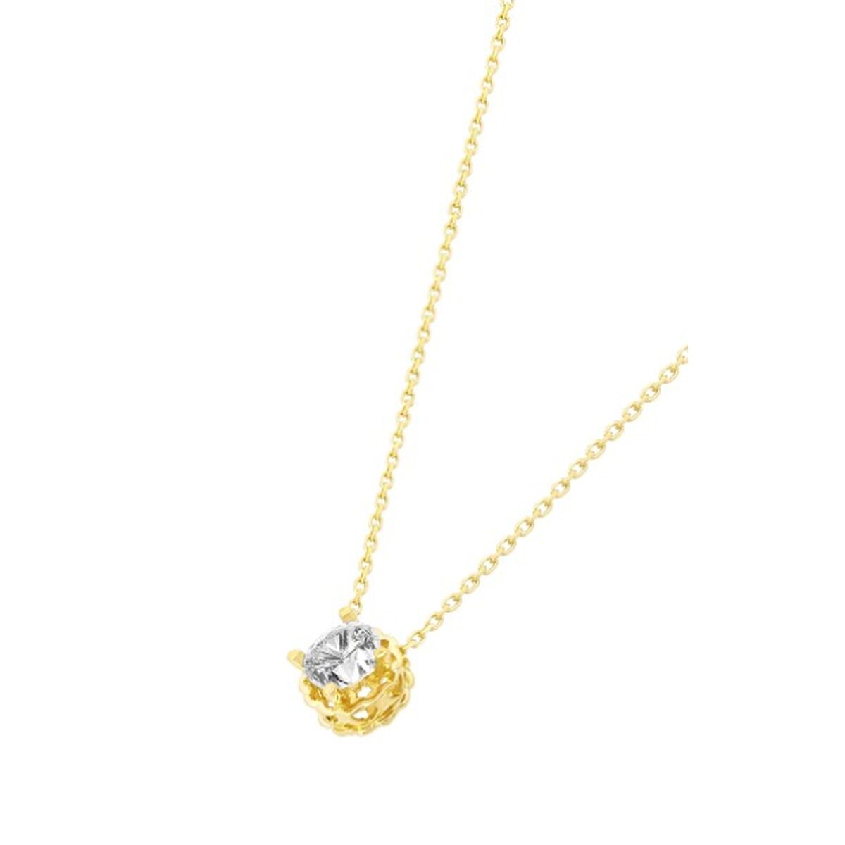 Ladies' Necklace Lotus HIN00058/43 Golden