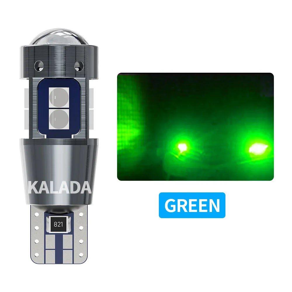 2x High Quality W5W T10 LED CANBUS