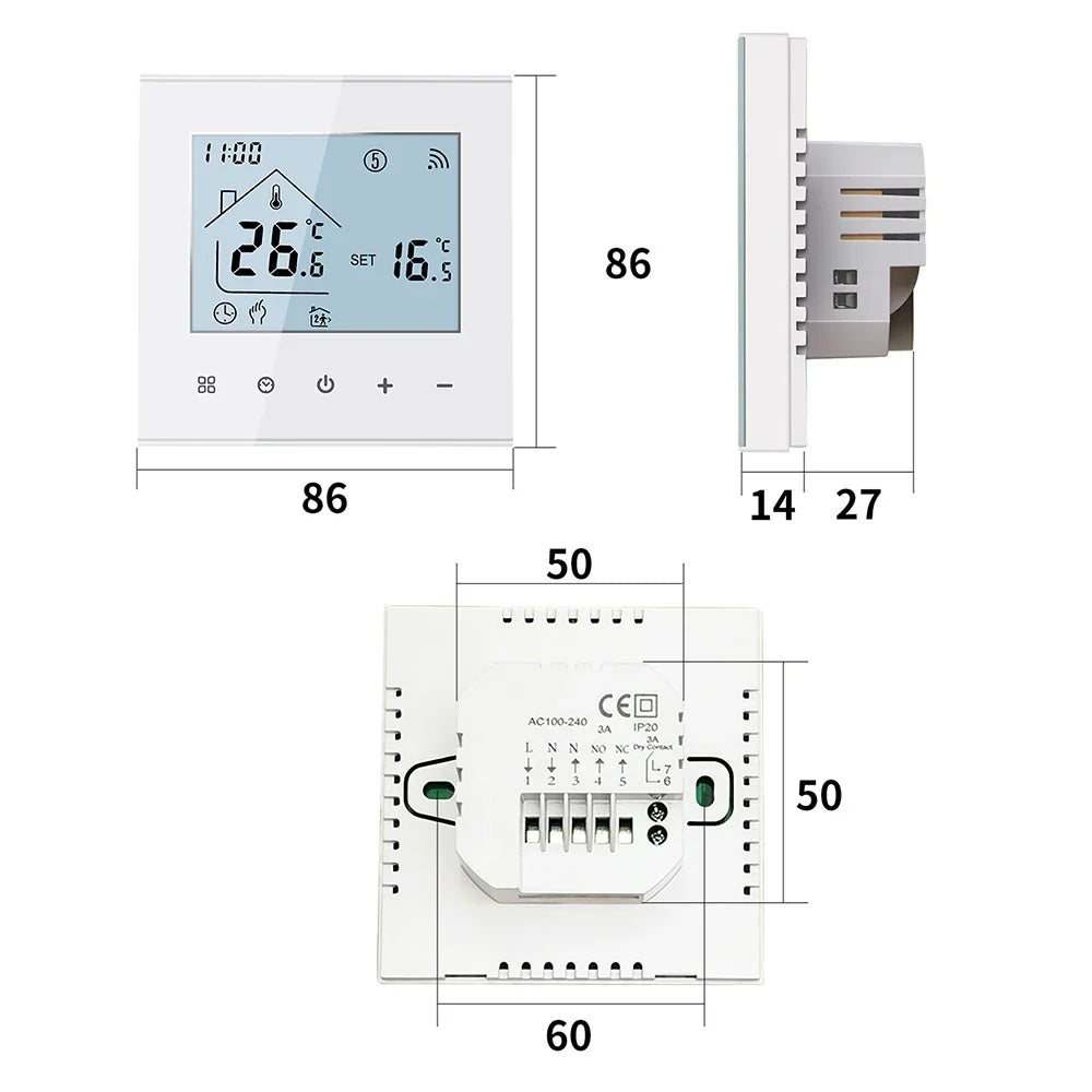 Electric/Gas Boiler/Water Heating Temperature Controller
