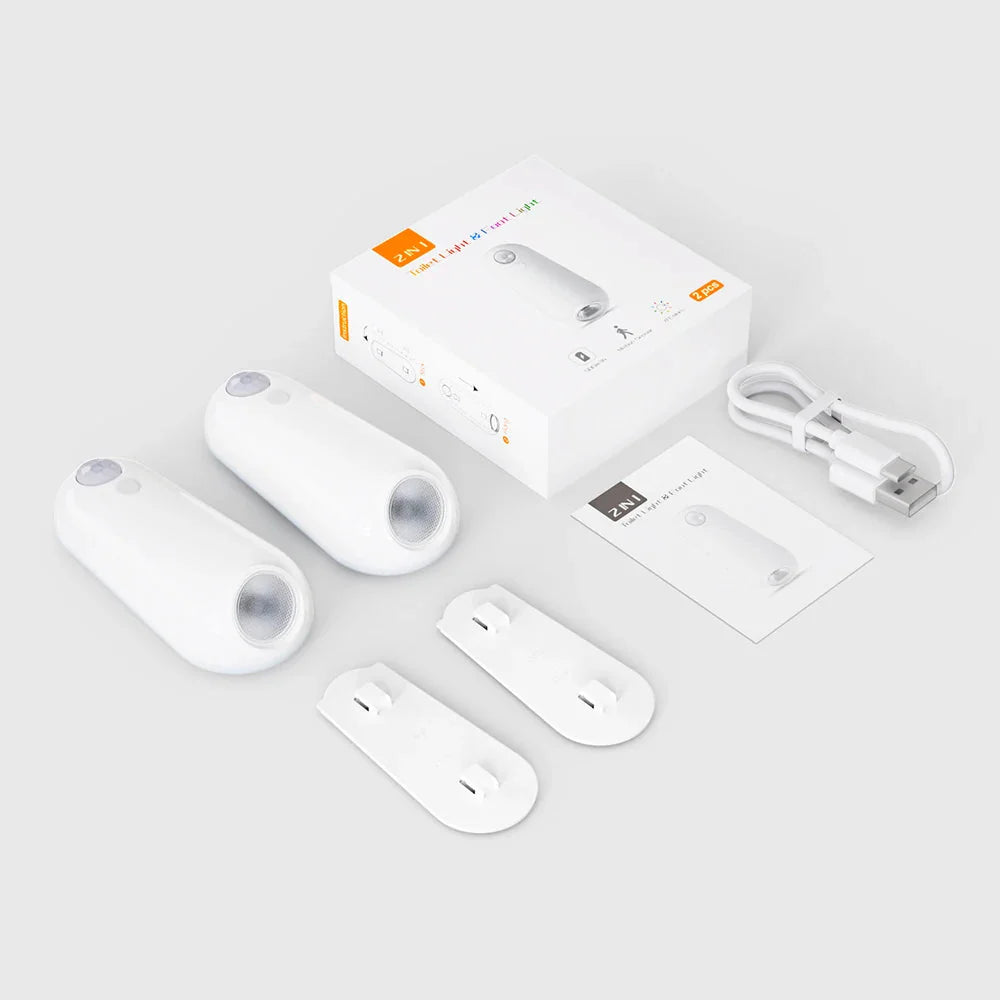 LED Smart Motion Sensor Night Light, Toilet Seat Lights