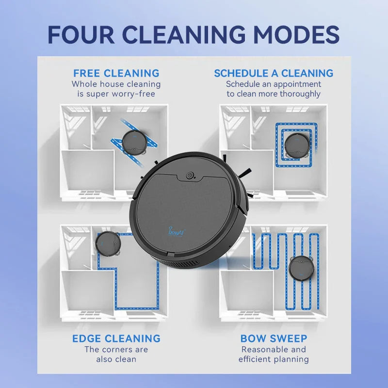 Intelligent Sweeping Robot Large Water Tank Mobile App Remote Control