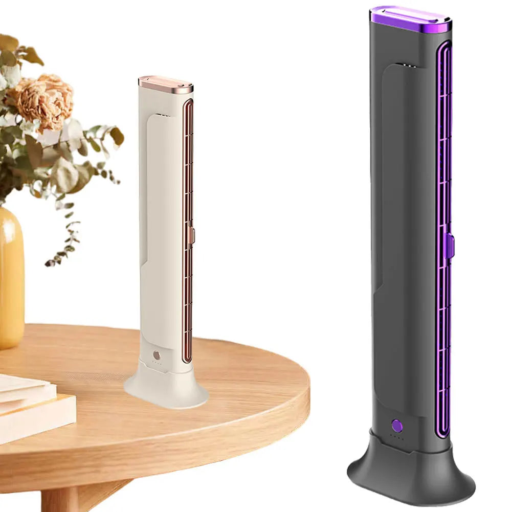 Bladeless Fan Adjustable Vents Air Condition Fan Oscillating Fan for Bedroom Home Office Room