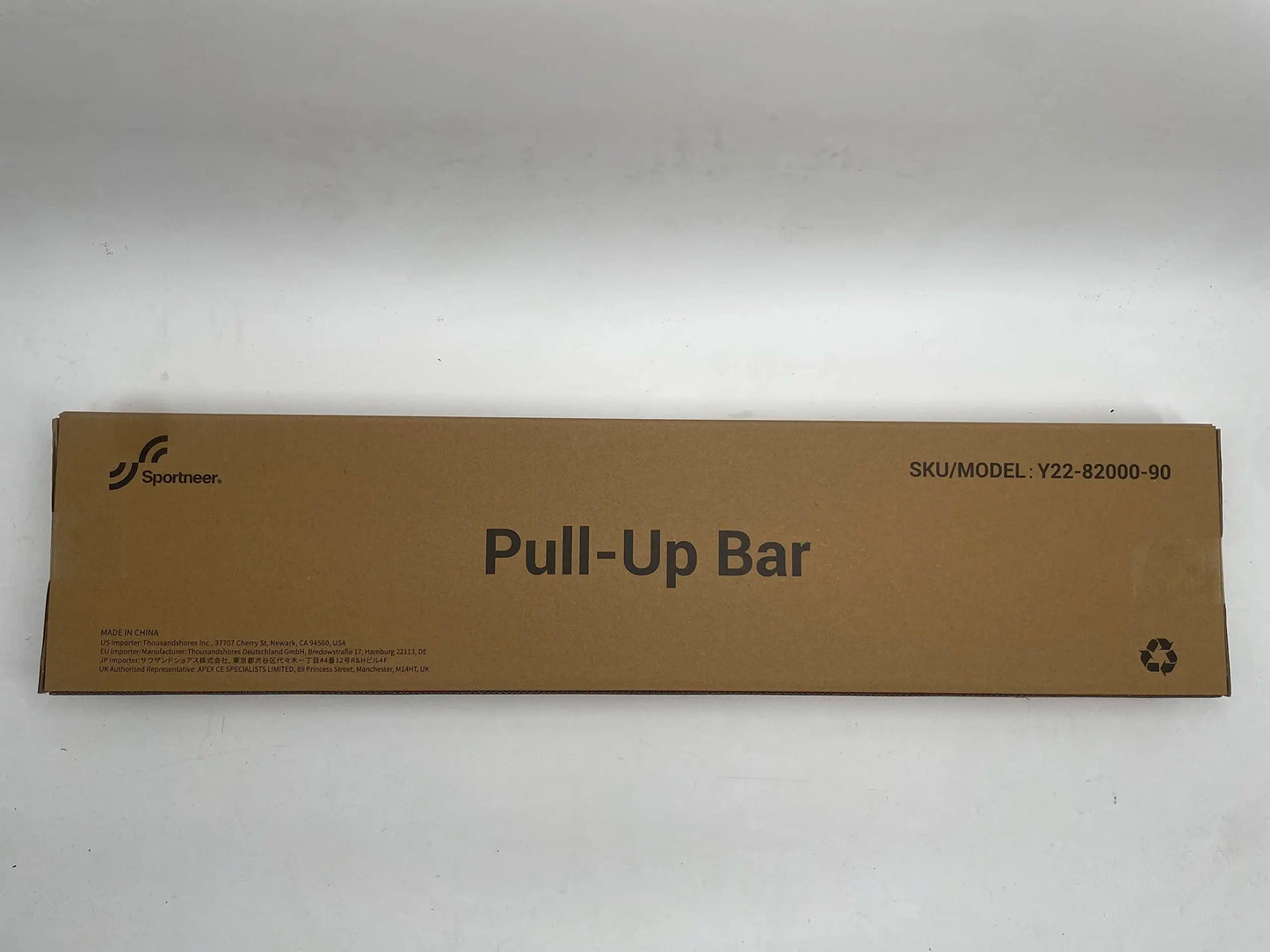 Sportneer Indoor Home Pull Up Bar Adjustable Width Strength Training Chin up Bar without Screws Max 440lbs for Fitness Exercise