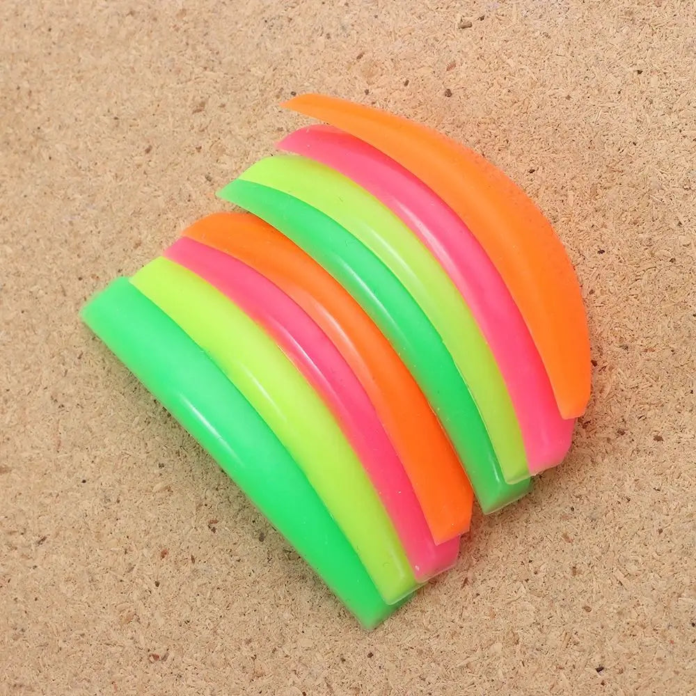 8Pcs 3D Eyelash Lifting Eyelash Curler Tool Eyelash Perm Pad Silicone Recycling Lashes Rods Shield Accessories Eyelash Extension