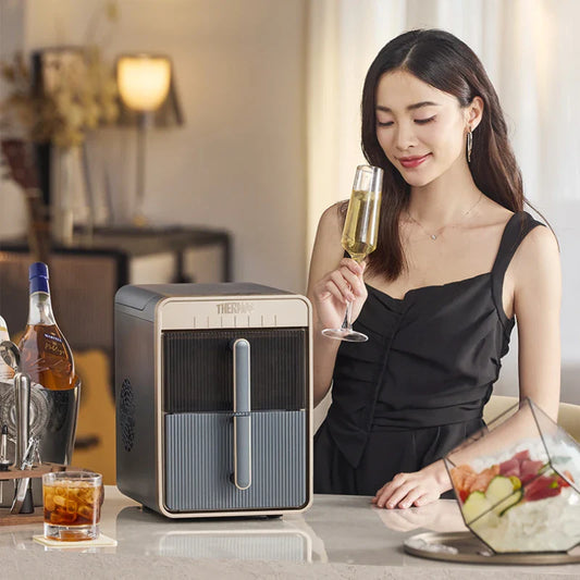 Ice Cube Machine Small Office Fully Automatic Ice Machine Home Portable 15KG Dormitory Mini 220V Maquina Para Hacer Hielo