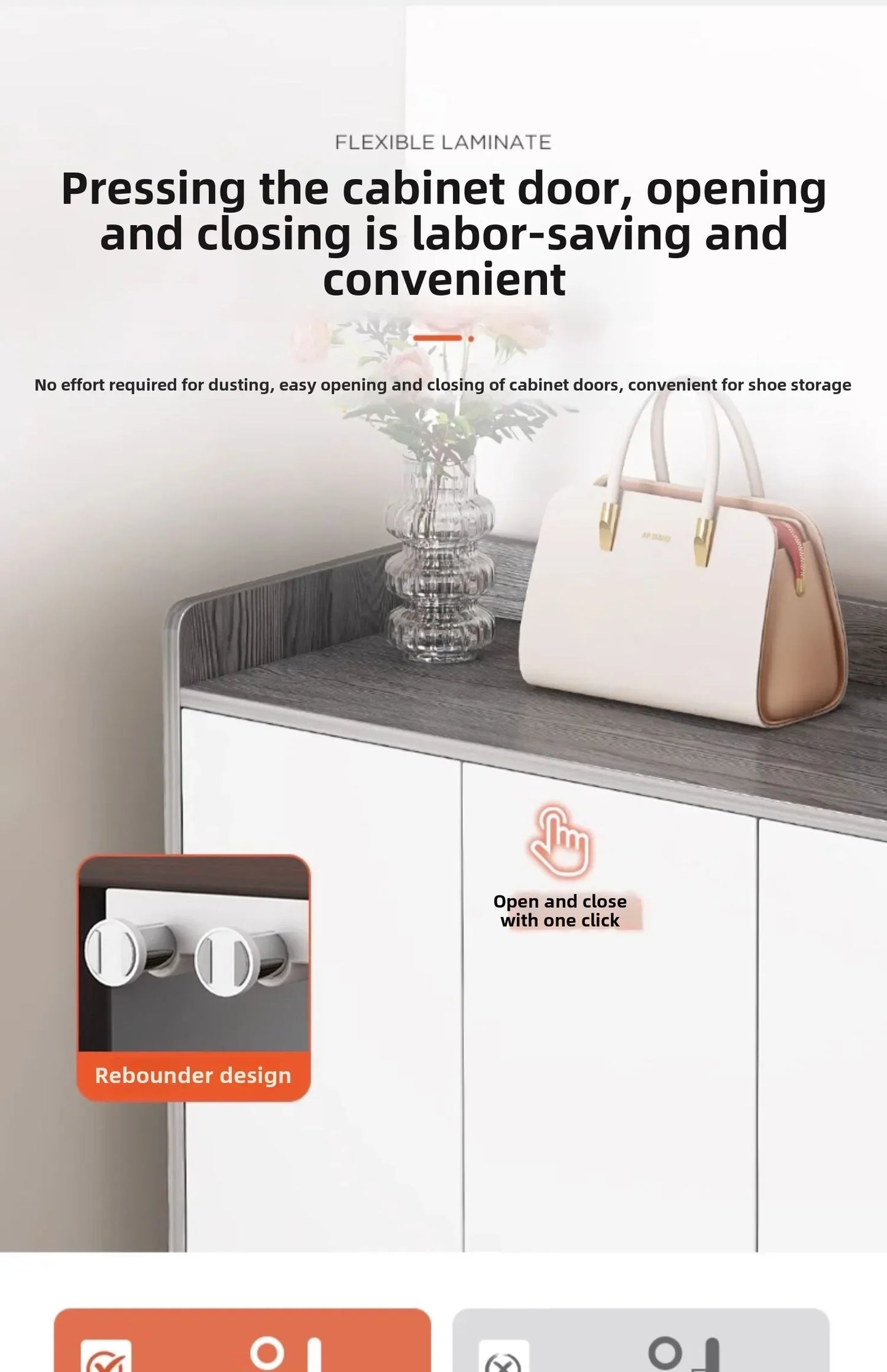 Corridor Shoe Cabinet At The Entrance of The Home Corridor Indoor Entrance Door Entrance Cabinet New Solid Wood Rack Shoe Shelf