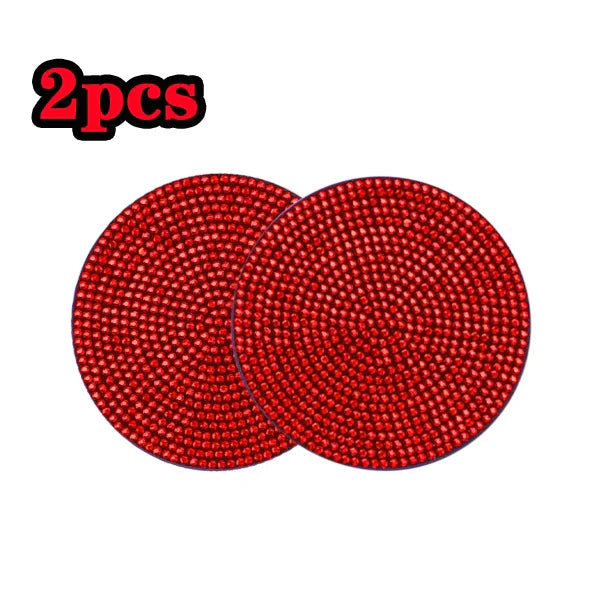 Diamond Car Coaster Water Cup Slot Non-Slip Mat