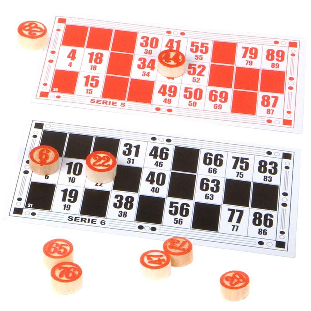 Bingo CB Games Wood Paper Plastic (24 Units)