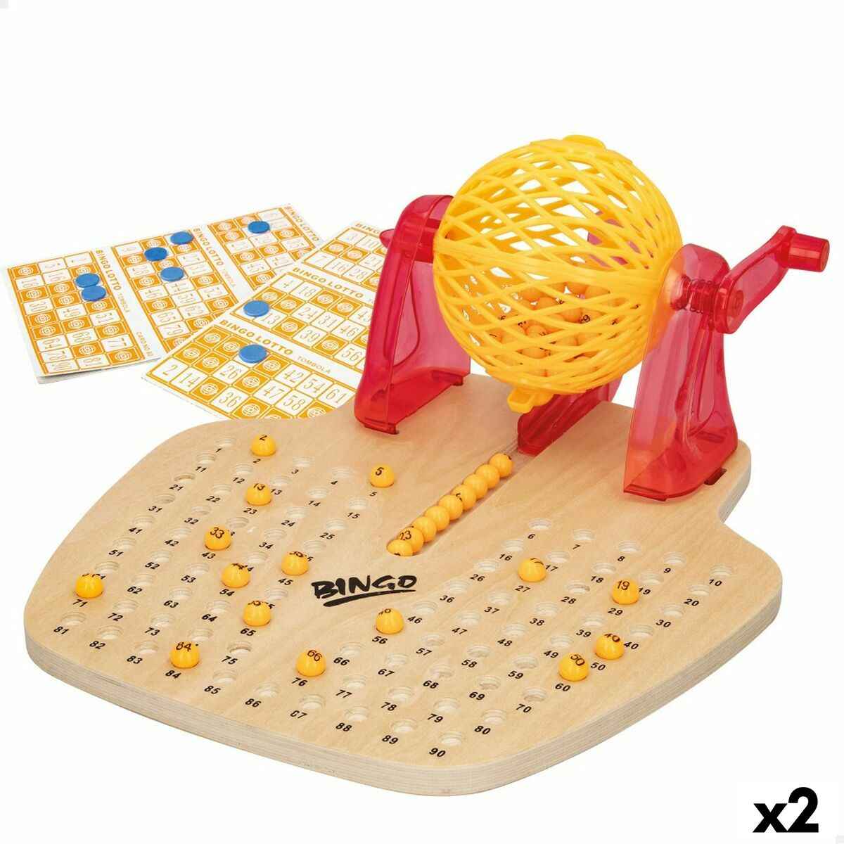 Bingo CB Games Wood Plastic (2 Units)