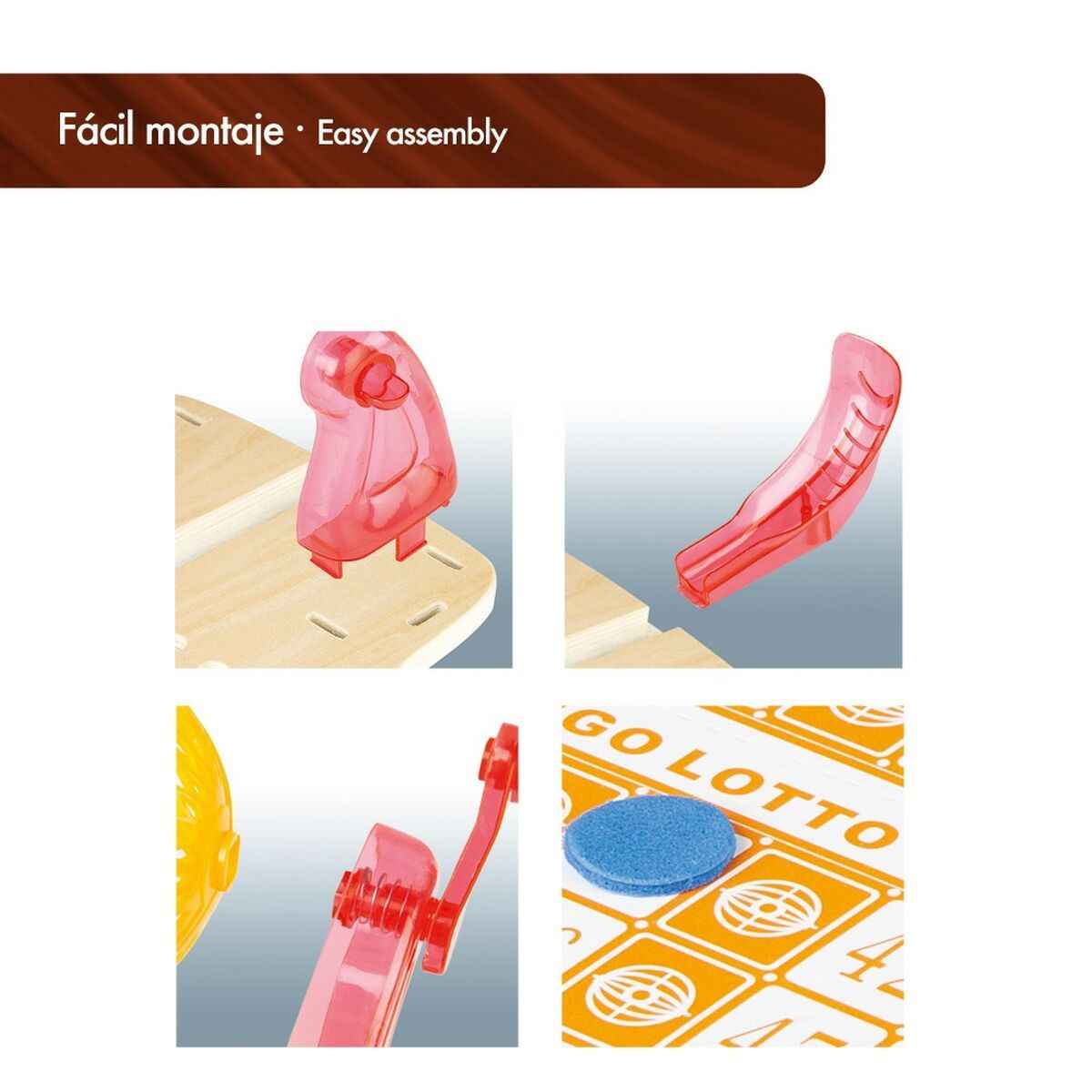 Bingo CB Games Wood Plastic (2 Units)