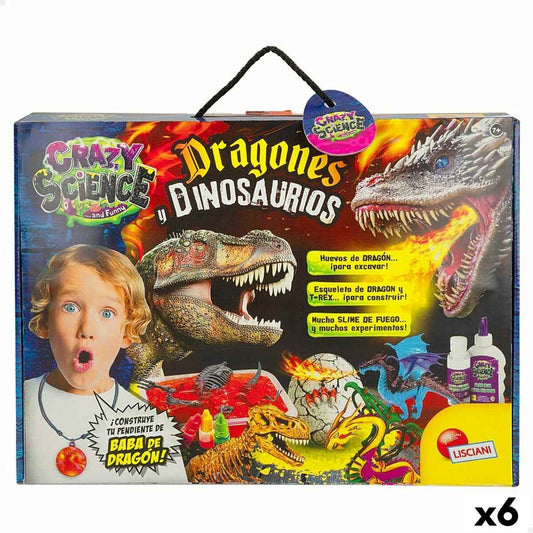 Science Game Lisciani Giochi Dragones y dinosaurios ES (6 Units)