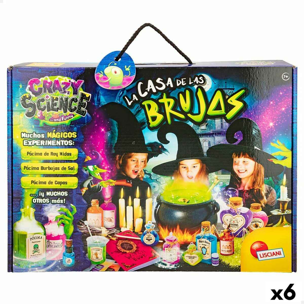 Science Game Lisciani Giochi La casa de las brujas ES (6 Units)