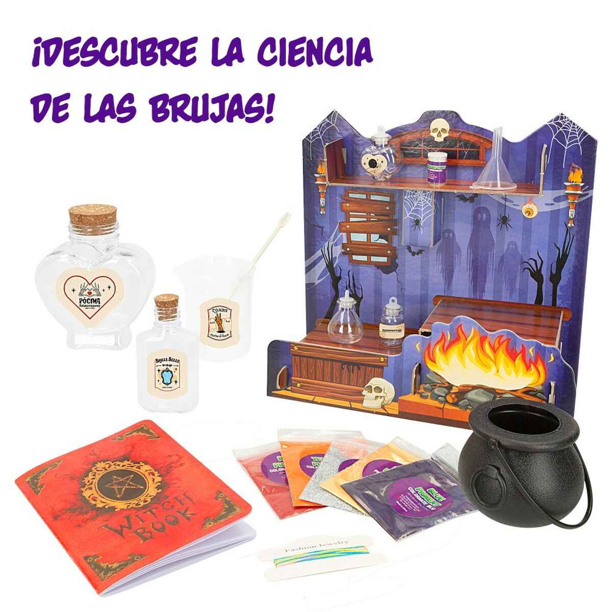 Science Game Lisciani Giochi La casa de las brujas ES (6 Units)