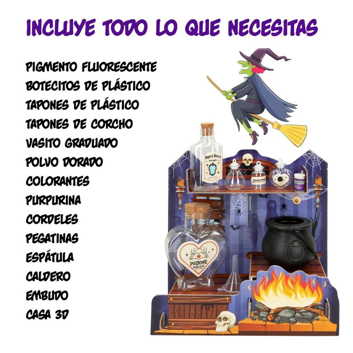 Science Game Lisciani Giochi La casa de las brujas ES (6 Units)