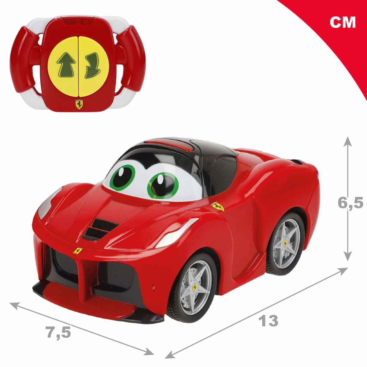 Remote-Controlled Car Ferrari 13 x 6,5 x 7,5 cm (6 Units)