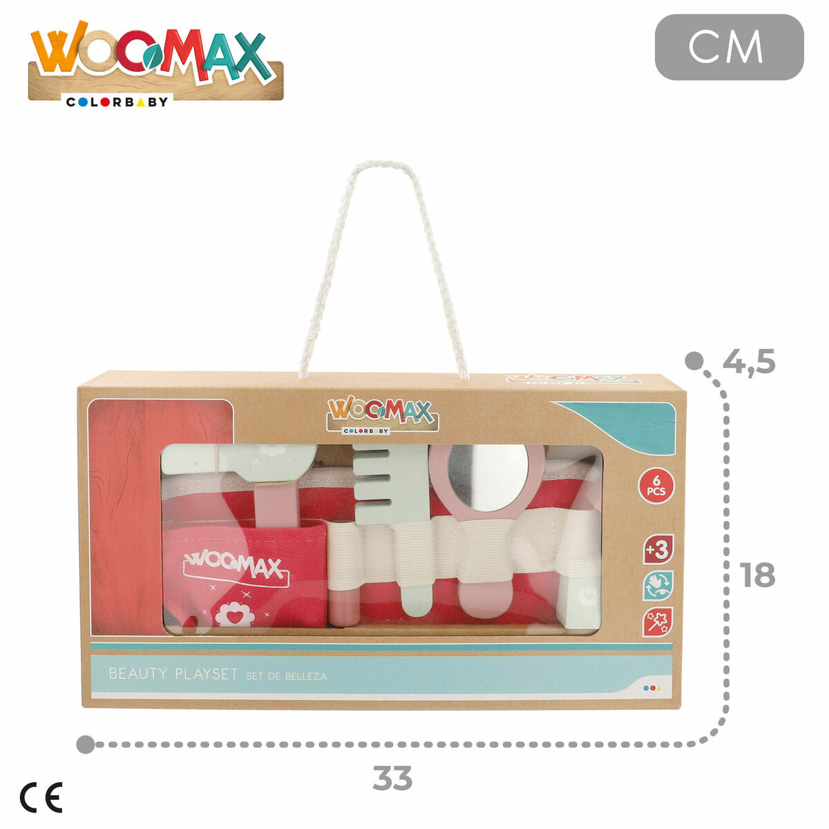 Beauty Kit Colorbaby 30 x 12 x 2 cm 6 Units