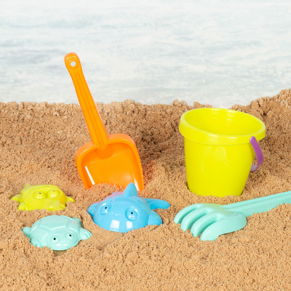 Beach toys set Colorbaby 48 X 16 X 32 CM (6 Units)
