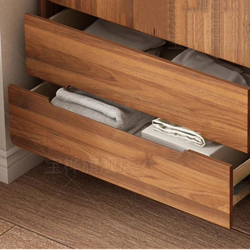 Bedroom Assembly Cupboard Wardrobe Closet Modern Chinese Storage Wardrobe Wooden Locker Room Mueble Organizador Furniture Home