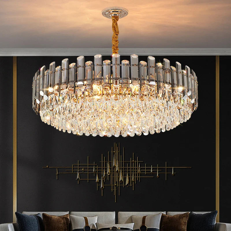Modern Luxury Crystal Led Pendant Lights